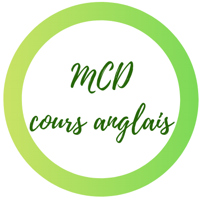 Mcd cours anglais